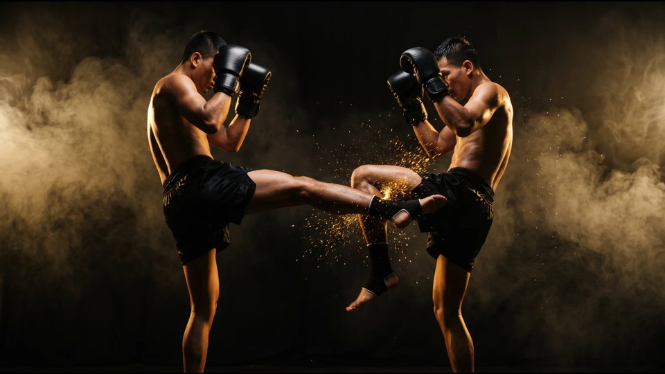 Low-kick block